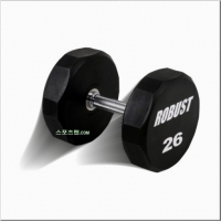 로버스트 26kg 아령 우레탄코팅 덤벨 26kg (1개) 
