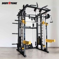 MG-2600F 멀티 펑셔널 트레이너/하프랙/케이블크로스오버/스미스머신/다기능 멀티홈짐/복합머신(착불배송)