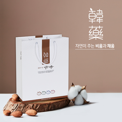 [KM] 자비채 무광종이쇼핑백(50/100매)
