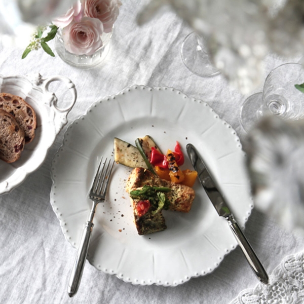 VIRGINIA CASA _ ITALICA DOT 디너플레이트