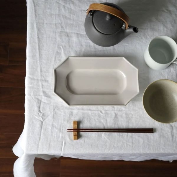KAMOME Octgonal Long Plate_카모메 팔각형 플레이트