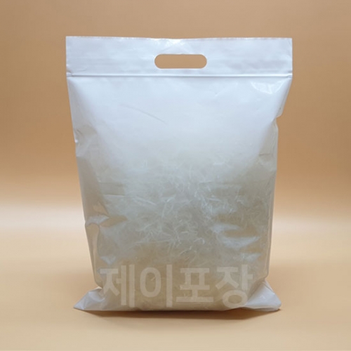 PE 손잡이지퍼백(백색) 6가지 사이즈 100장