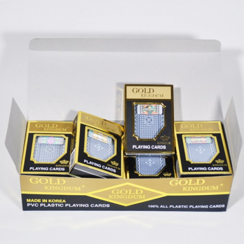 GOLD KINGDUM 고급 플레잉카드 트럼프카드 - DOZEN(12개) GOLD KINGDUM 고급 플레잉카드 트럼프카드 - DOZEN(12개)