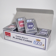 JJ홀덤 트럼프카드 2번 점보 포커용 플레잉카드 보드게임용 (1상자 12개입)