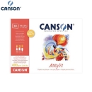 CANSON 캔손 아크릴패드 1면제본 400g 18x24cm 10매