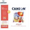 CANSON 캔손 아크릴패드 1면제본 400g 38x46cm 10매
