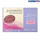 파브리아노 뉴아띠스띠꼬 스케치북 순백색 세목 300g 4면블럭 AR107 260x360mm