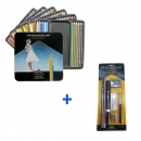 *한정기획상품* 프리즈마 유성색연필 132색+악세사리세트