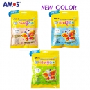 50g 탱탱 아이클레이 낱색 new 색상 연두/하늘/살색