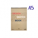 아트스퀘어 백색 디자인스케치북 A5 B03 (148X210mm 200g 20매) 낱권판매