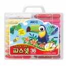 아모스 프리미엄크레파스 파스넷 36색