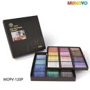 문교 아티스트 소프트오일파스텔 120색 종이케이스  MOPV120P