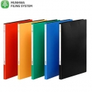 문화 F431-7 A4 PP레버클립화일 좌철 검정색