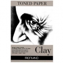 파브리아노 톤페이퍼 스케치북 C01 Clay A4 210x297mm 회색계열 120g 50매 1면제본