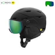 스미스 주니어 바이저 헬멧 (2425 SMITH SURVEY JR BLACK HELMET)