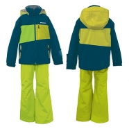 로시놀 주니어 스키복 (2425 ROSSIGNOL JR SKI SUIT NAVY LIME)