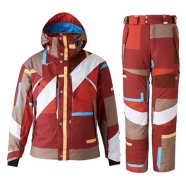 미즈노 스키복 세트 프린트 (MIZUNO FREE SKI PRINT PARKA 86)