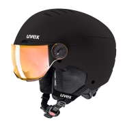 우벡스 주니어 바이저 헬멧 (2526 UVEX ROCKET VISOR BLK HELMET)