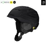 스미스 헬멧 밴티지 밉스 (2526 SMITH VANTAGE MIPS BLK HELMET)