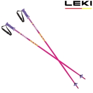 레키 주니어 스키폴 라이더 (LEKI RIDER PINK SKI POLES)