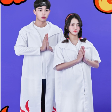 호카게자켓 화이트 반티세트 (ST432)