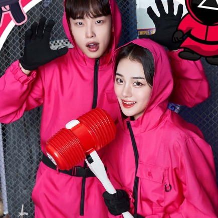 오징어 관리자 점프수트 반티 (ST451)