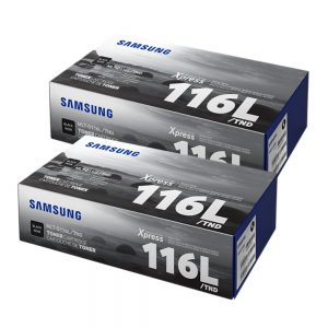 [1+1] 삼성 정품 흑백 레이저프린터 토너 3,000매 + 3,000매 MLT-D116L