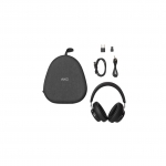 AKG N9 하이브리드 노이즈 캔슬링 무선 헤드폰 블랙 AKGN9HYBRIDBLK