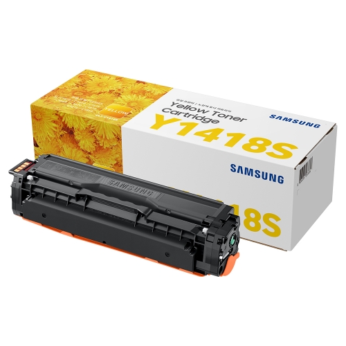 삼성 정품 컬러 레이저프린터 토너 1,800매 (노랑) CLT-Y1418S