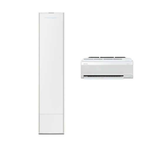 삼성 2025 비스포크 AI 무풍콤보 갤러리청정 에어컨 AF80F19D26WRT 삼성로지텍 기본설치비포함