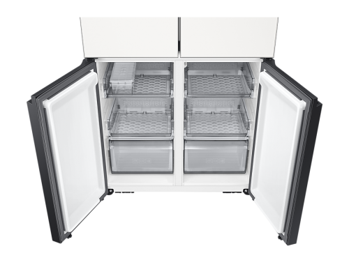 삼성 비스포크 AI 하이브리드 4도어 키친핏 Max 633L 푸드쇼케이스 RM70F64M2X 새틴화이트 전국배송설치 폐가전수거