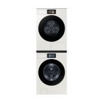 삼성 비스포크 AI 세탁기 건조기 세트 25/22kg + 상단 설치 키트 WF90F2522ACHY 그레이지