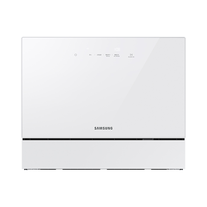 삼성 비스포크 열풍건조 식기세척기 카운터탑 6인용 DW30FB305CW0 화이트