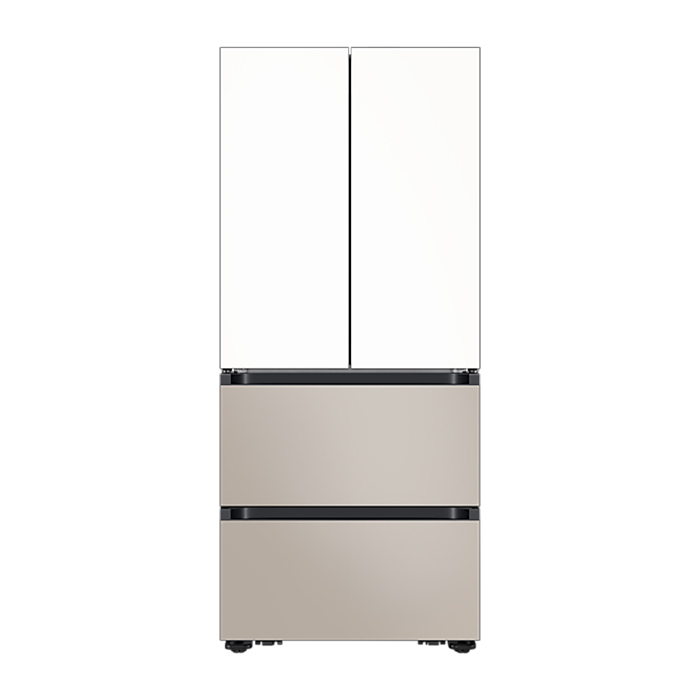 삼성 비스포크 AI 김치플러스 4도어 키친핏 Max 420L (냄새케어 김치통) RK70F42F2ZG