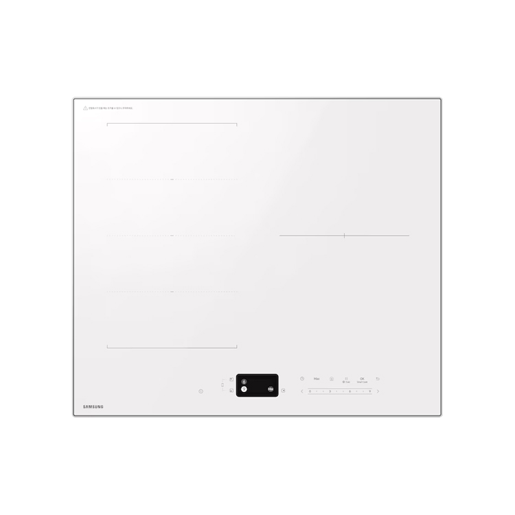 삼성 비스포크 AI 인덕션 플렉스존+1구 화이트 CC80H63G1HS