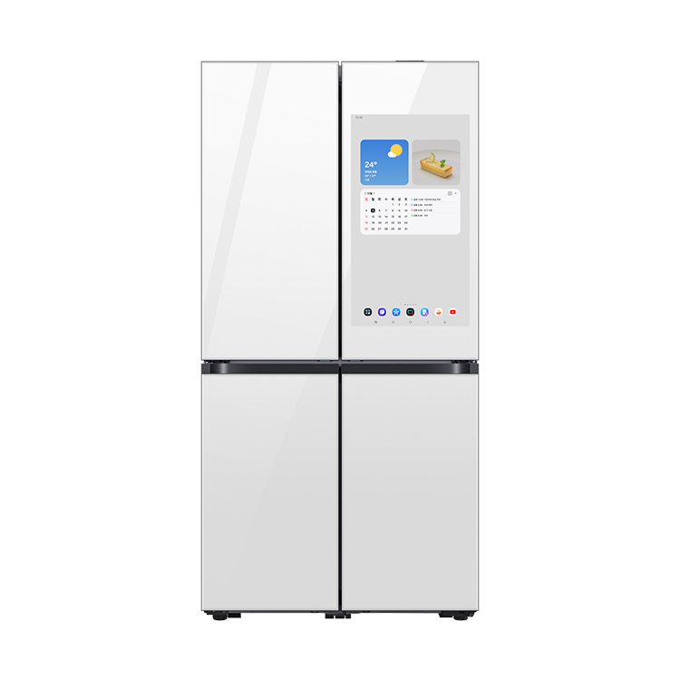 삼성 비스포크 AI 패밀리허브 4도어 864L (AI 푸드매니저) 클린화이트 RM90H91B1W
