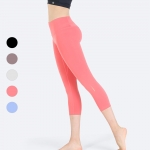 힐링케어 클래식 8부 레깅스 요가복 필라테스복 헬스 운동복