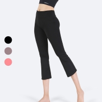 힐링케어 부츠컷 8부 레깅스 요가복 필라테스복 헬스 운동복