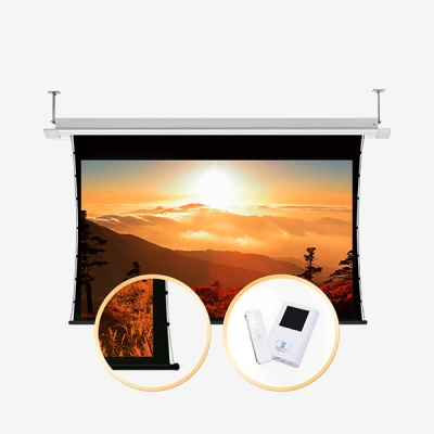 윤씨네 SA-REH CI 16:9 전동 매립 텐션 스크린 / 무선리모컨 포함