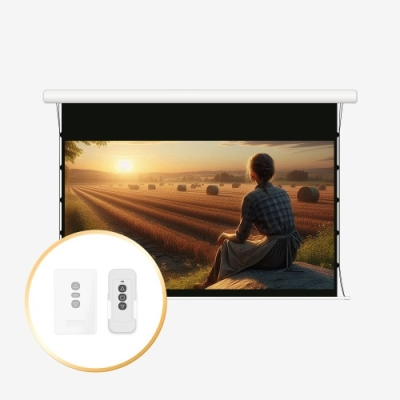 윤씨네 V-TEH 16:9 전동 텐션 와이드 빔스크린