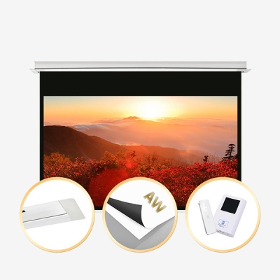 윤씨네 SA-R-AW 프리미엄 전동매립 와이드 빔스크린