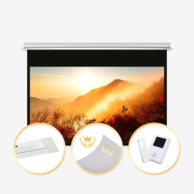윤씨네 SA-R-GV 프리미엄 전동매립 와이드 빔스크린