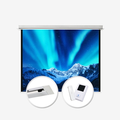 윤씨네 4:3 YP-REV-AW 전동 매립 스크린