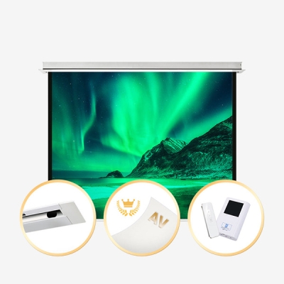 윤씨네 4:3 YP-REV-AV 전동 매립 스크린