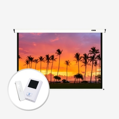 윤씨네 YP-EV 4:3 전동 노출 스크린 (리모컨 포함)