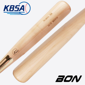 본 BON 야구 나무 배트 메이플 우드배트 프로선수 지급용 내추럴/블랙/골드로고
