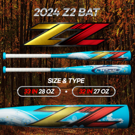 스톰 Z2 지투 카본 야구 배트 스카이블루 가을