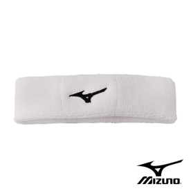 미즈노 MIZUNO 스포츠 운동 헤어밴드 화이트 12XY230301