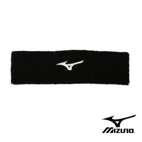 미즈노 MIZUNO 스포츠 운동 헤어밴드 블랙 12XY230309