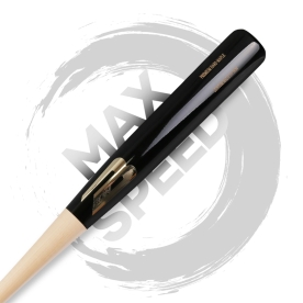 본 프리미엄 야구 나무 배트 MAX SPEED 블랙/내추럴